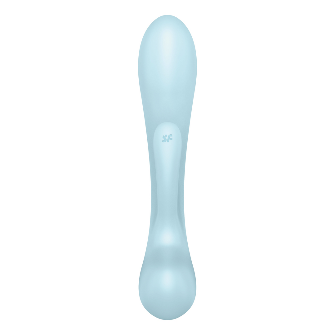 Triple Oh - Rabbit Vibrator - Light Blue Blauw - 4