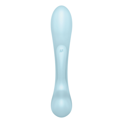 Triple Oh - Rabbit Vibrator - Light Blue Blauw - 4