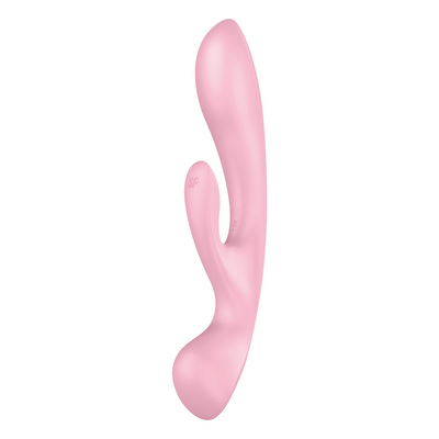 Triple Oh - Rabbit Vibrator - Pink Roze - 1