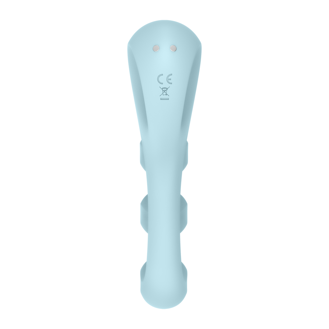 Tri Ball 2 - Multi Vibrator - Light Blue Blauw - 3