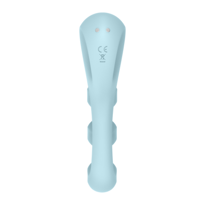 Tri Ball 2 - Multi Vibrator - Light Blue Blauw - 3