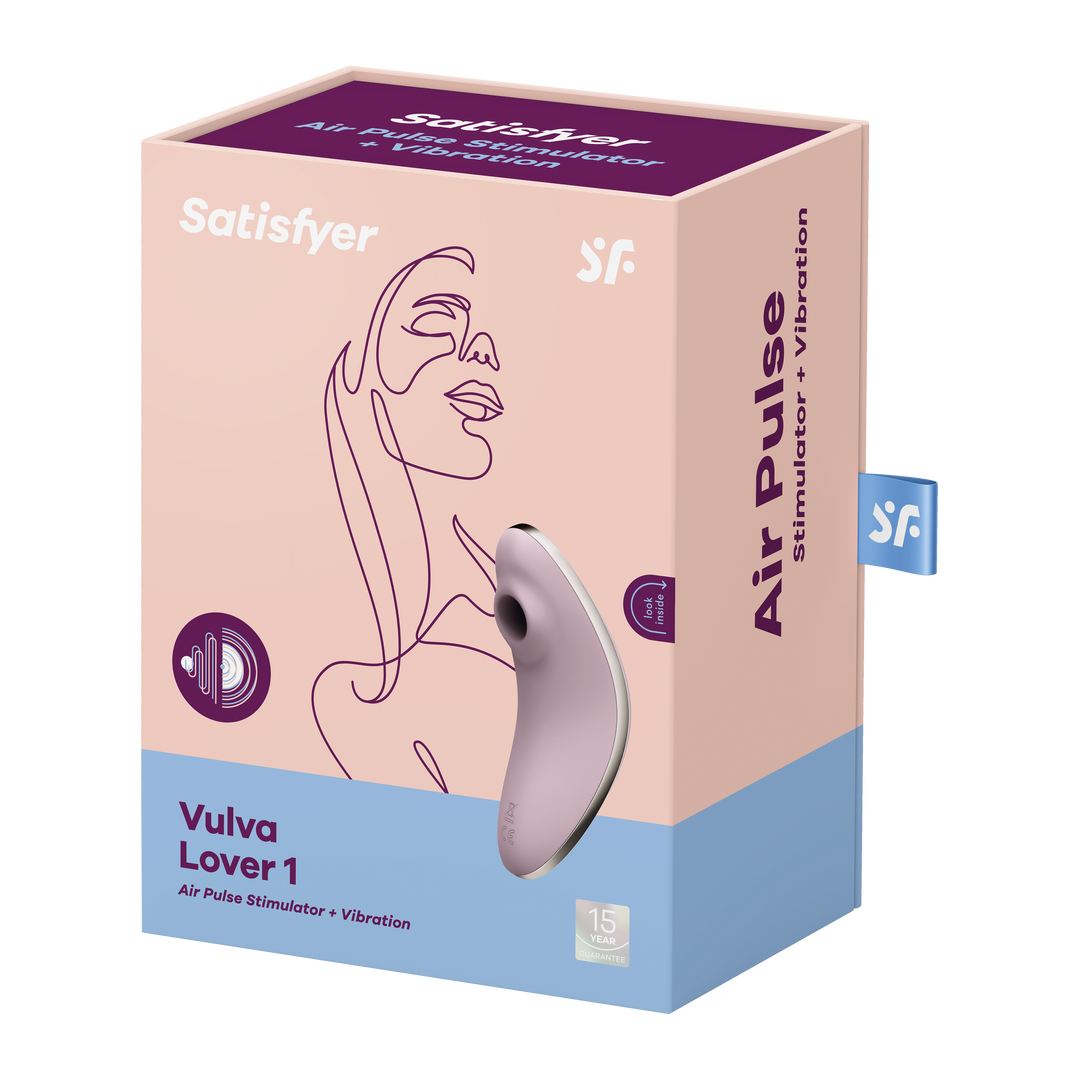 Vulva Lover 1 - Double Air Pulse Vibrator - Violet Roze - 3