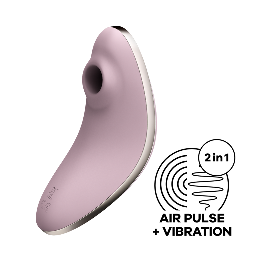 Vulva Lover 1 - Double Air Pulse Vibrator - Violet Roze - 2