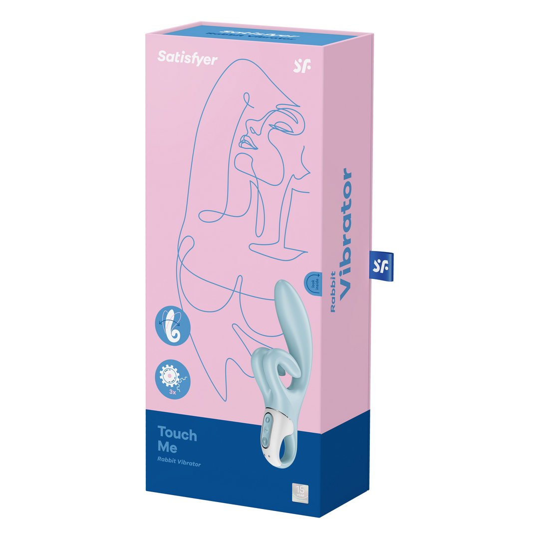 Touch Me - G-Spot and Clitoral Stimulator - Red Blauw - 3