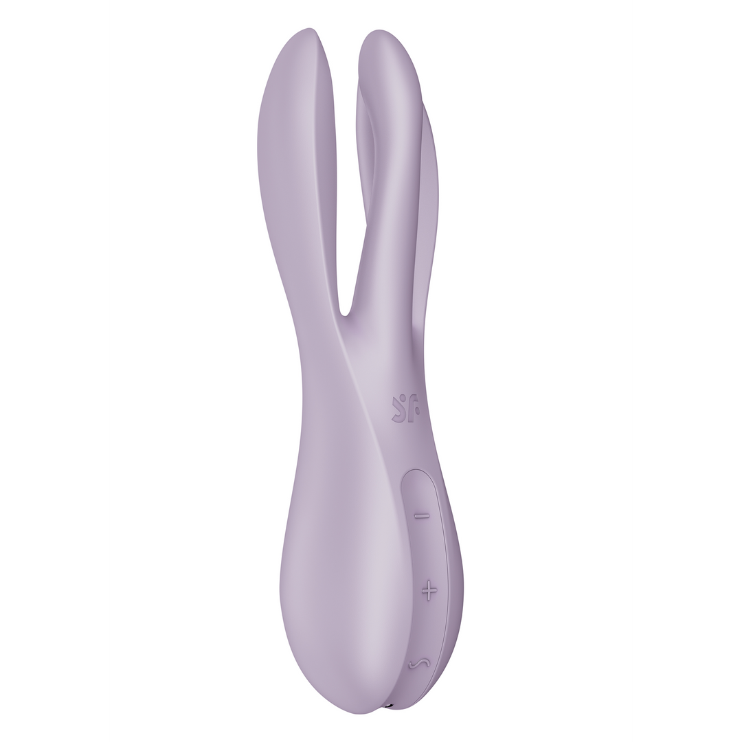 Threesome 2 - Vibrator - Violet Paars - 4