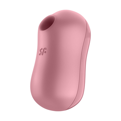 Cotton Candy - Double Air Pulse Vibrator - Light Red Roze - 2