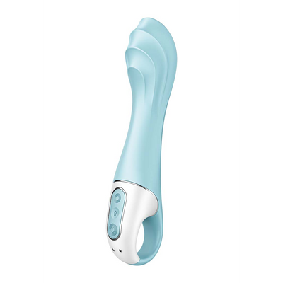 Air Pump Vibrator 5 - Inflatable Vibrator - Blue Blauw - 2