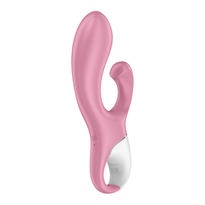 Air Pump Bunny 2 - Inflatable Rabbit Vibrator - Light Red Rood - 3