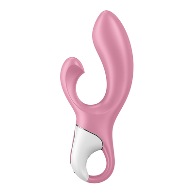 Air Pump Bunny 2 - Inflatable Rabbit Vibrator - Light Red Rood - 4