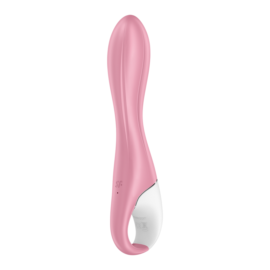 Air Pump Vibrator 2 - Inflatable Vibrator - Light Red Rood - 3