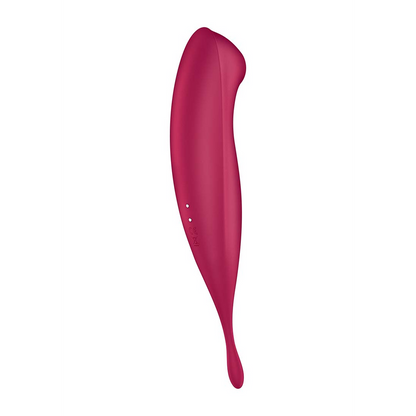 Twirling Pro - Tip Vibrator with App - Dark Red Rood - 3