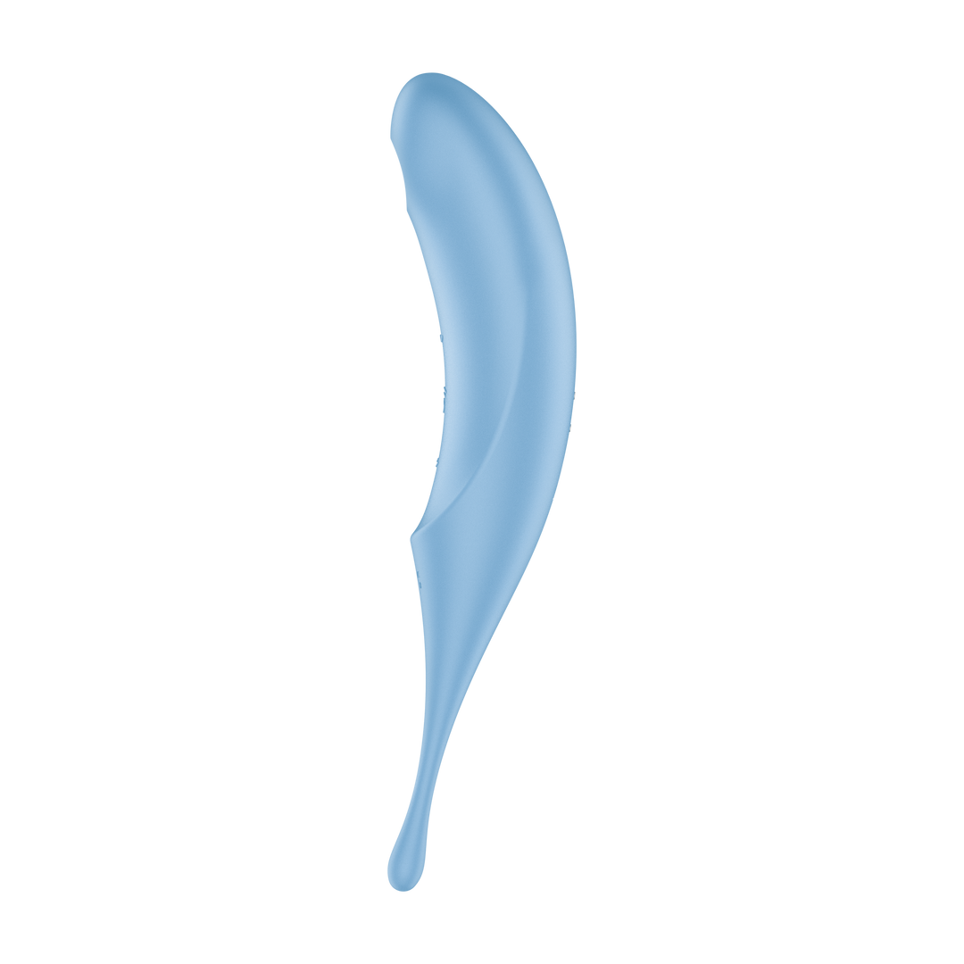 Twirling Pro - Tip Vibrator with App - Blue Blauw - 1