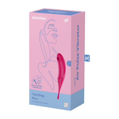 Twirling Pro - Tip Vibrator with App - Red Rood - 3