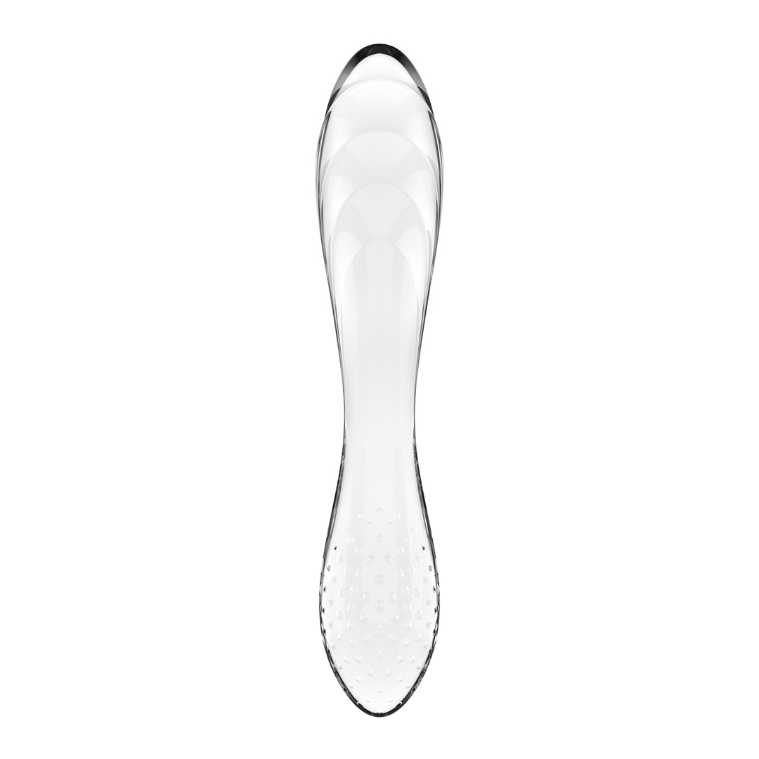 Dazzling Crystal 1 - Glass Dildo - Transparent Transparant - 1