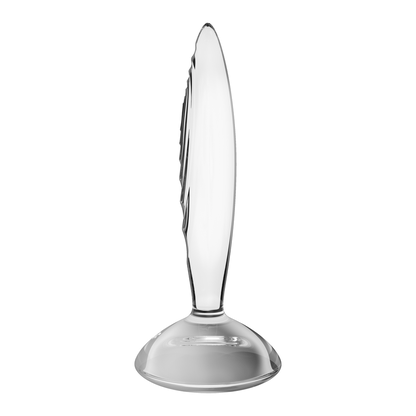 Sparkling Crystal - Glass Dildo - Transparent Transparant - 1