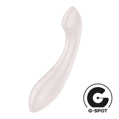 G-Force - Super Strong G-Spot Vibrator - Beige Wit - 1