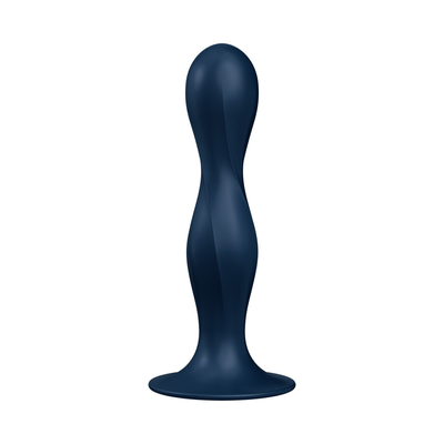 Double Ball-R - Weighted Dildo - Dark Blue Blauw - 1