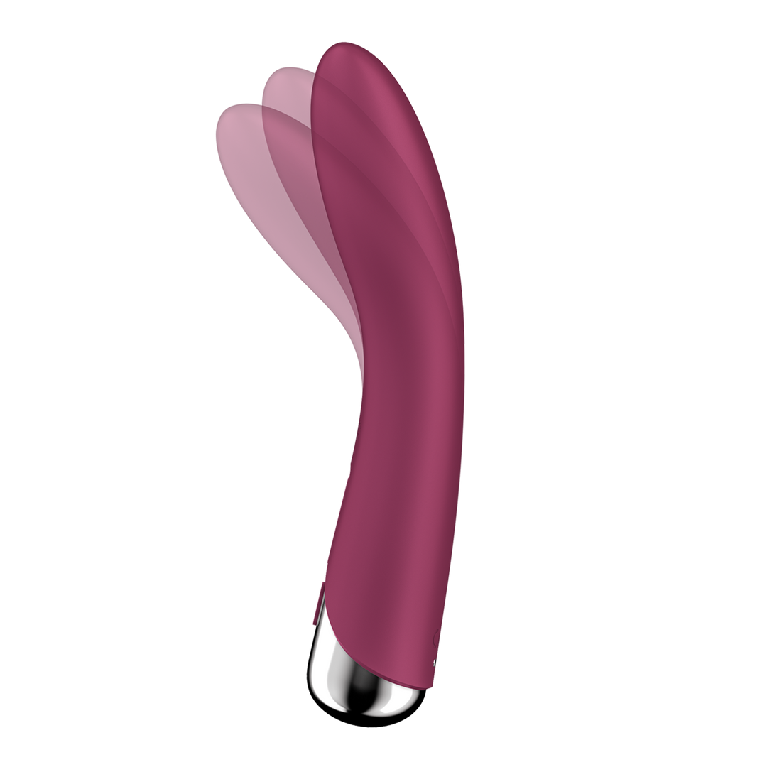 Spinning Vibe 1 - Rotating G-Spot Vibrator - Red Rood - 2