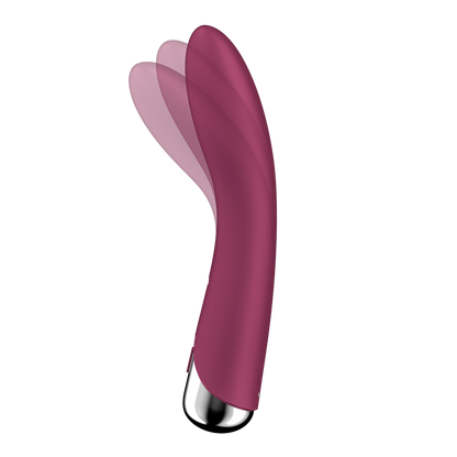 Spinning Vibe 1 - Rotating G-Spot Vibrator - Red Rood - 2