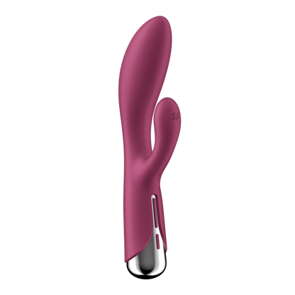 Spinning Rabbit 1 - Rotating Rabbit Vibrator - Red Rood - 0