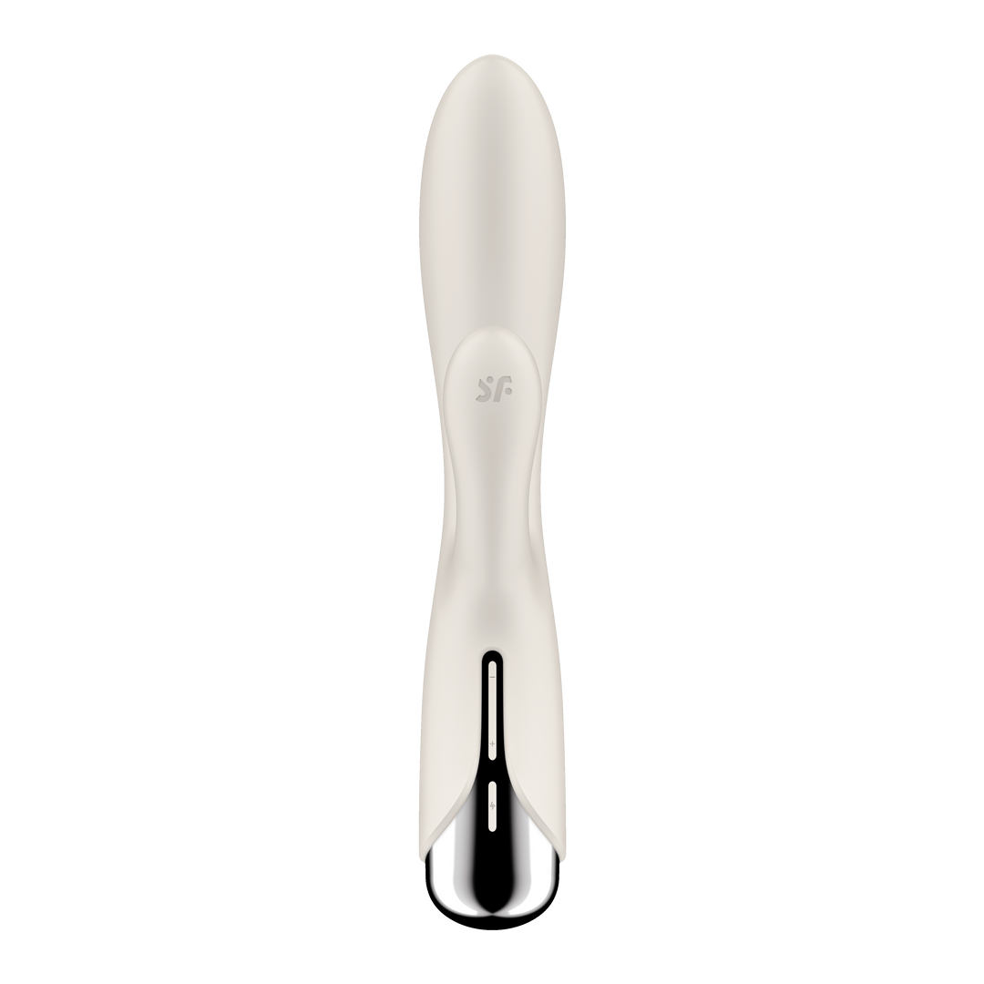 Spinning Rabbit 1 - Rotating Rabbit Vibrator - Beige Wit - 3