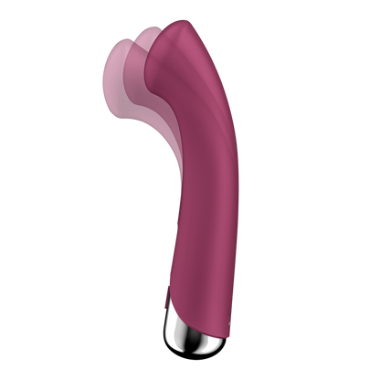 Spinning G-Spot 1 - Rotating G-Spot Vibrator - Red Rood - 2