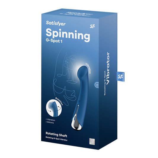 Spinning G-Spot 1 - Rotating G-Spot Vibrator - Blue