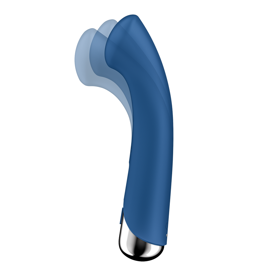 Spinning G-Spot 1 - Rotating G-Spot Vibrator - Blue Blauw - 4