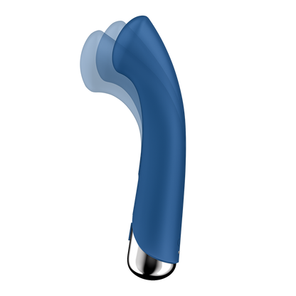 Spinning G-Spot 1 - Rotating G-Spot Vibrator - Blue Blauw - 4