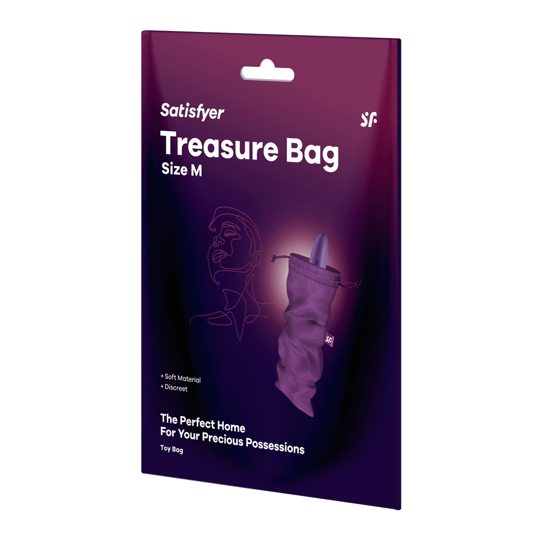 Treasure Bag - M - Violett Paars M - 2