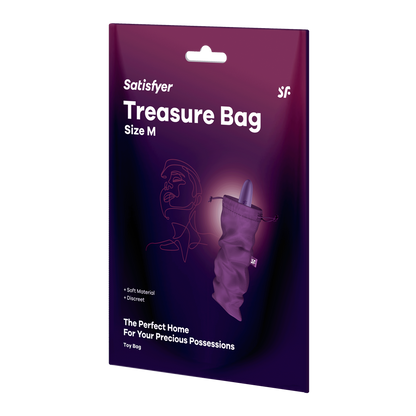 Treasure Bag - M - Violett Paars M - 2