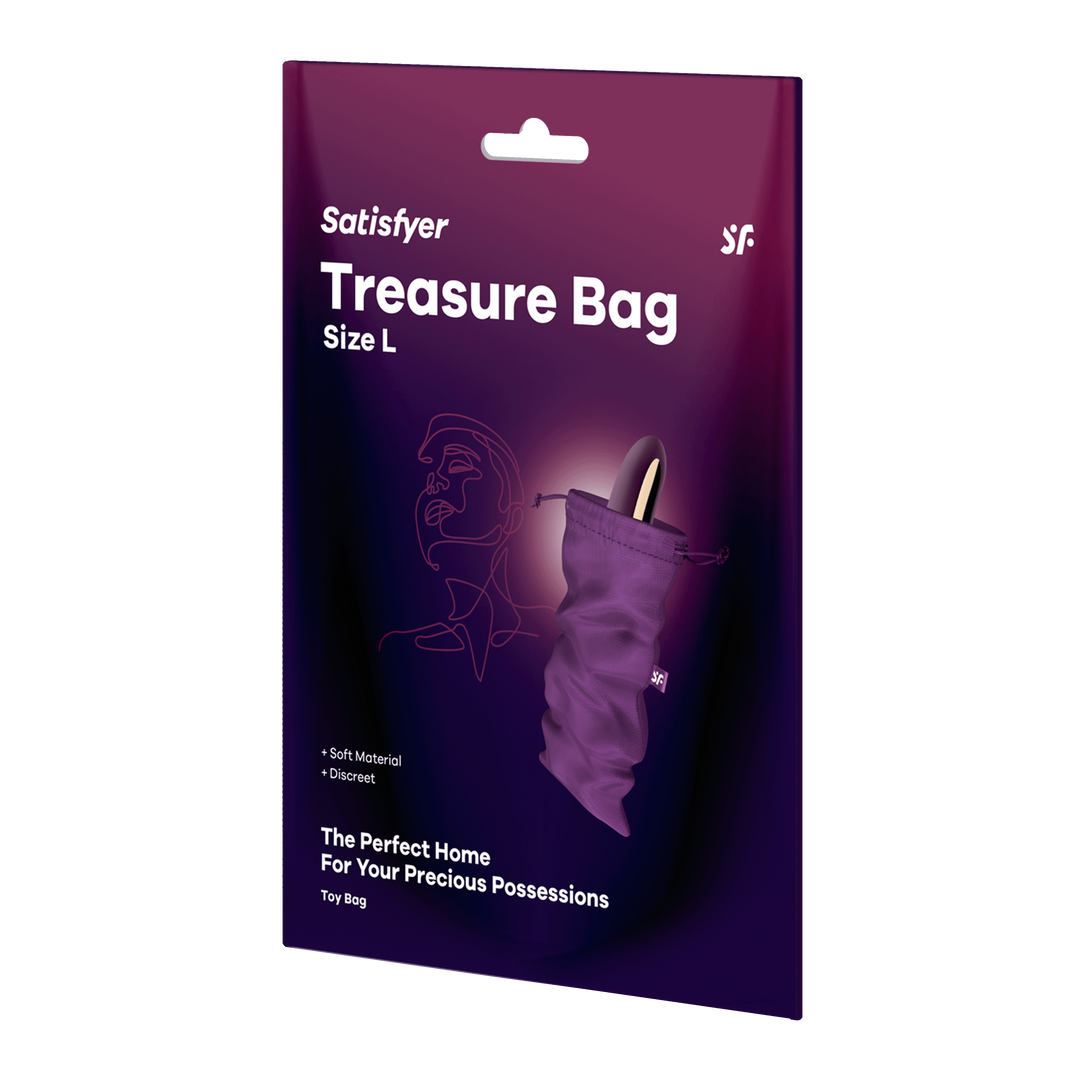 Treasure Bag - L - Violett Paars L - 0