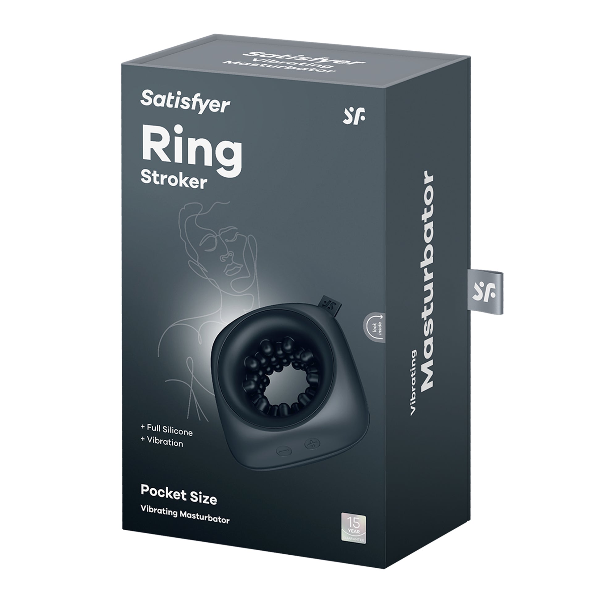 Ring Stroker - Black Zwart - 4