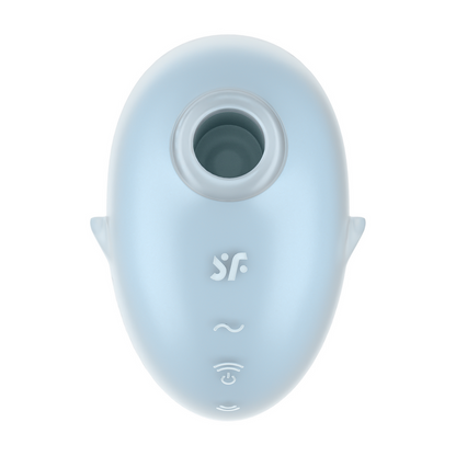 Cutie Ghost - Air Pulse Vibrator - Blue Blauw - 5