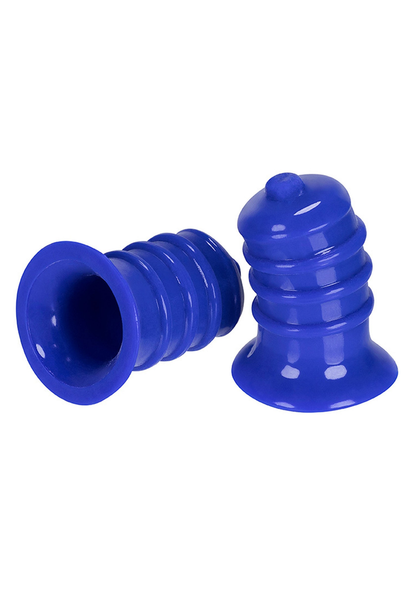 Hunkyjunk Elong Nipple Suckers BLUE - 1