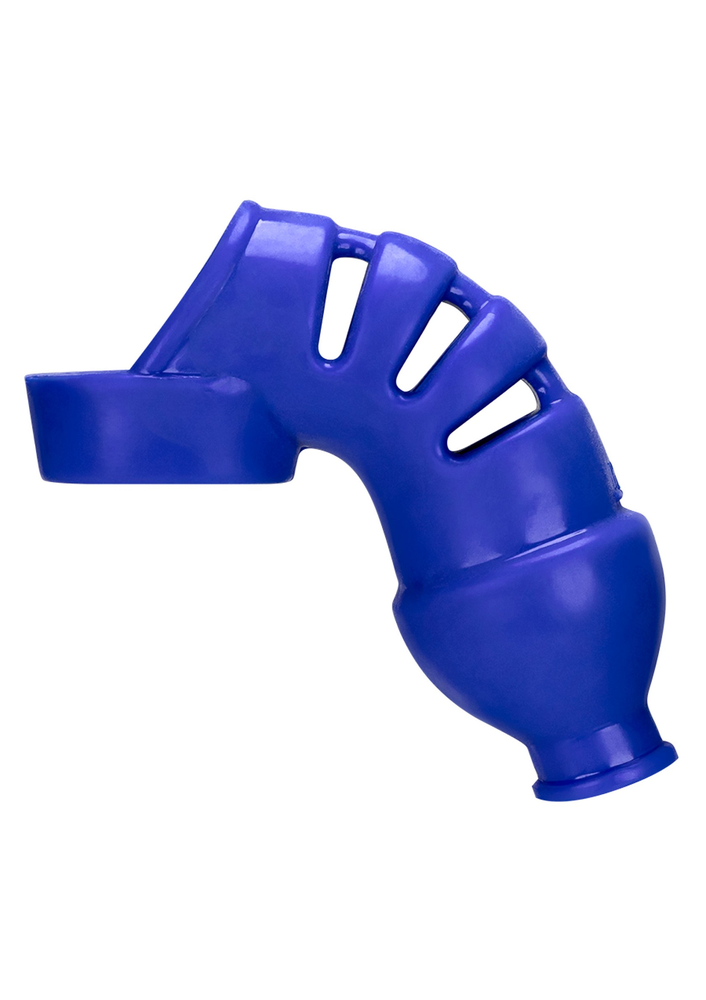 Hunkyjunk Lockdown Chastity Cage BLUE - 0