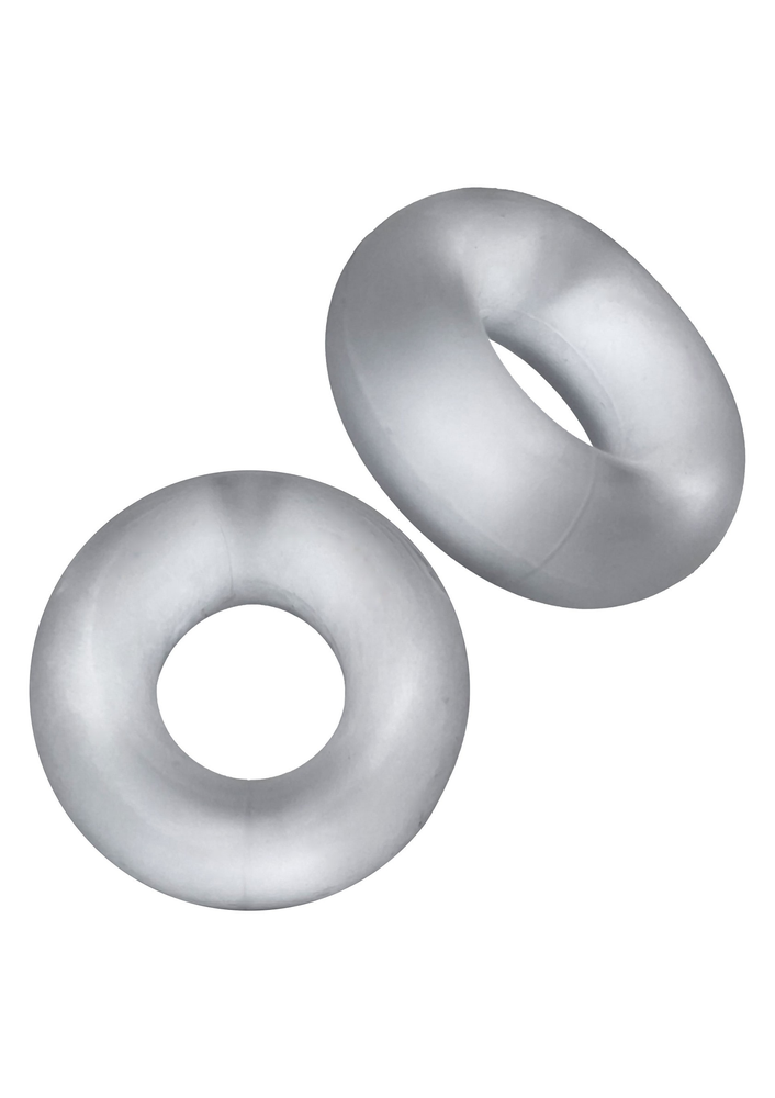 Hunkyjunk Stiffy 2-pack bulge Cockrings TRANSPA - 5