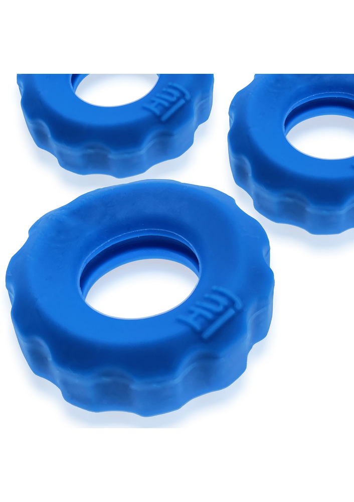 Super Huj C-Ring 3-pack BLUE - 4