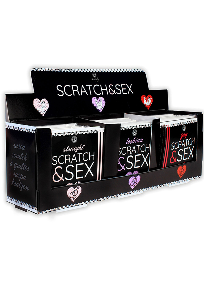 Secret Play Display Scratch & Sex ASSORT - 3