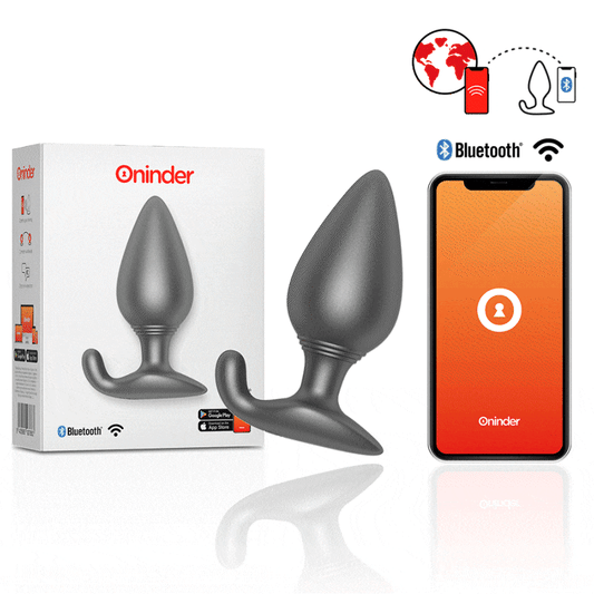 Oninder Rio Vibrating Anal Plug + App