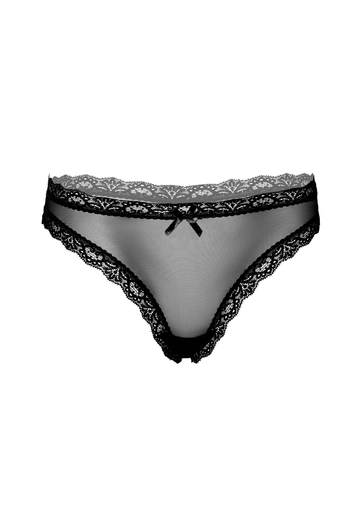 Daring Intimates Mix & Match Mesh thong with ruched-back BLACK S/M - 7