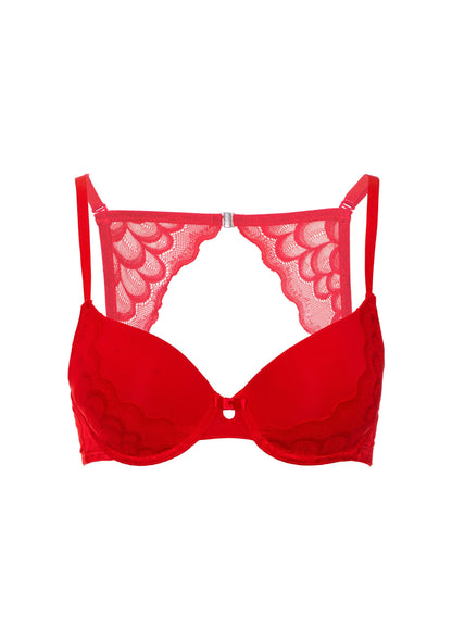 Daring Intimates Mix & Match Push Up bra with racerback RED 75B - 2