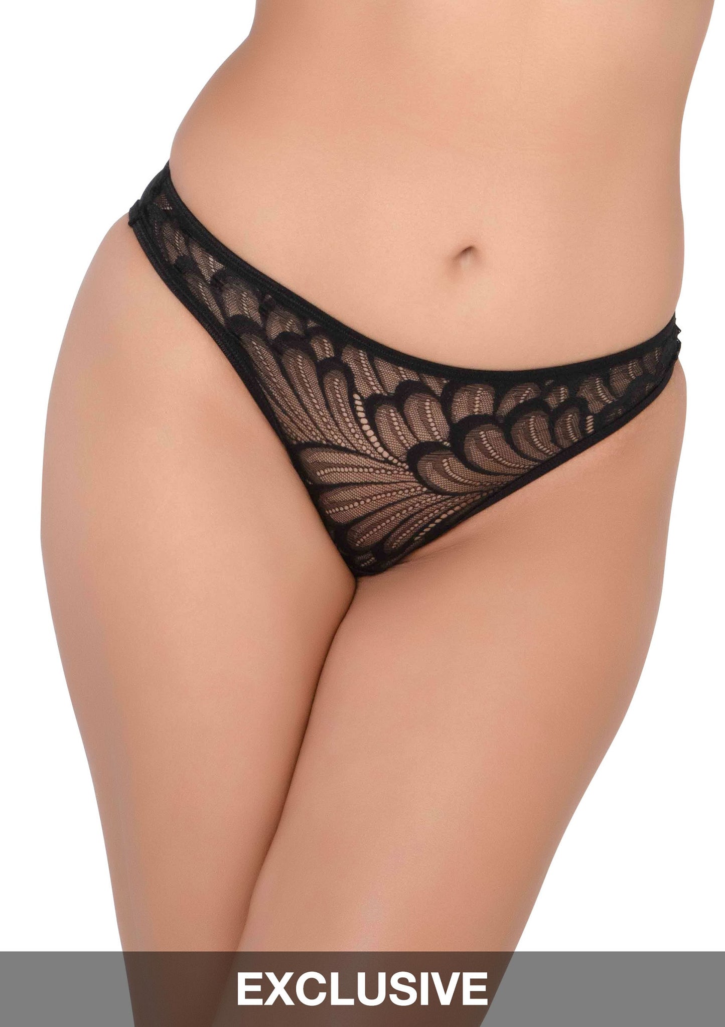 Daring Intimates Mix & Match Hiphugger with ruched back BLACK S/M - 5