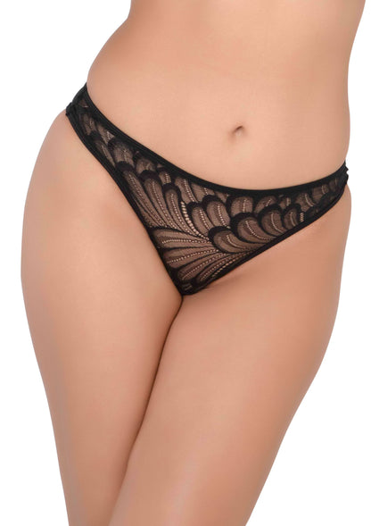 Daring Intimates Mix & Match Hiphugger with ruched back BLACK S/M - 6