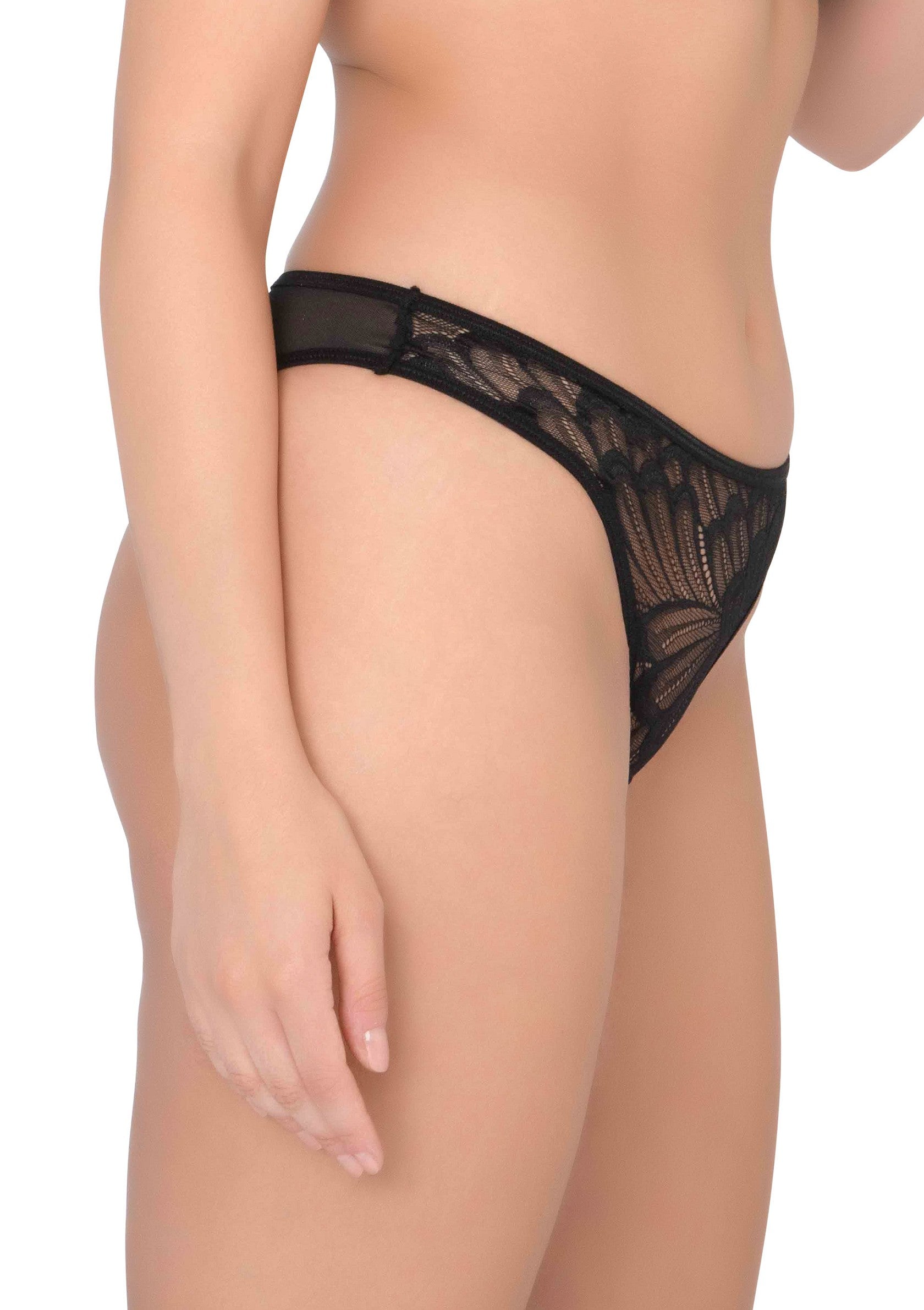 Daring Intimates Mix & Match Hiphugger with ruched back BLACK S/M - 3