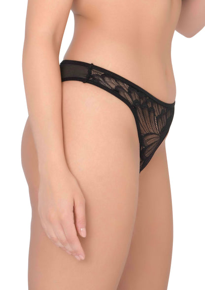 Daring Intimates Mix & Match Hiphugger with ruched back BLACK S/M - 3
