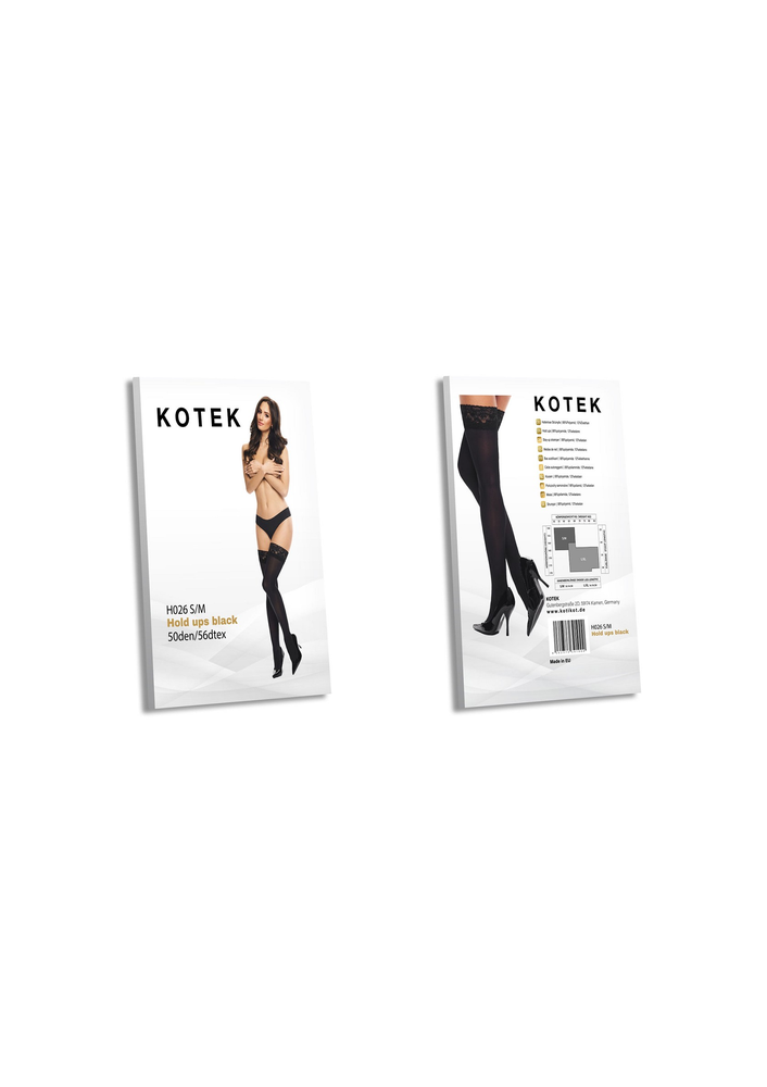 Kotek Hold Ups H026 BLACK S/M - 4