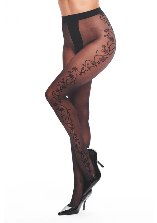 Kotek Tights T007 - Zwart