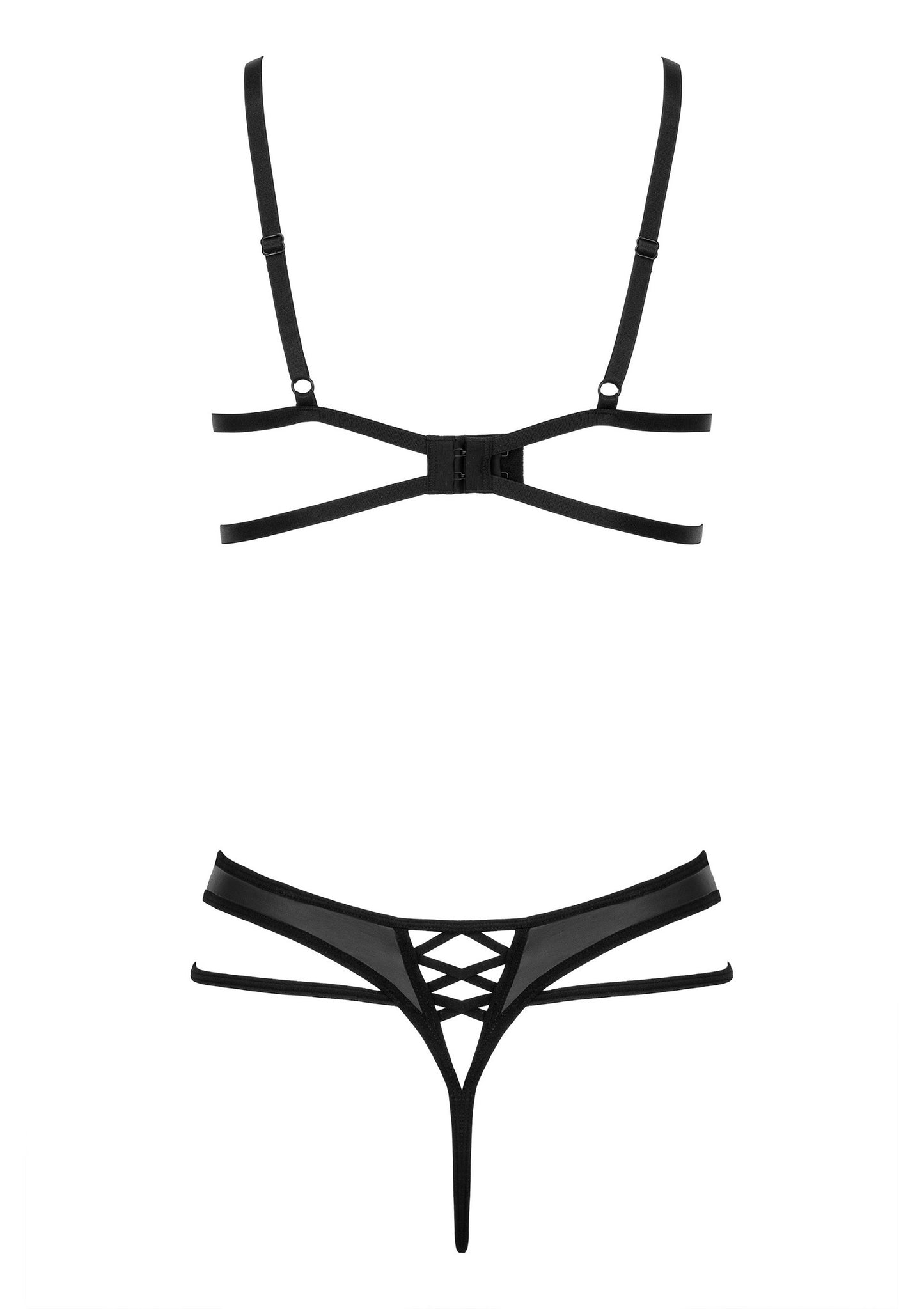 Kotek Candice 2-piece Set BLACK S/M - 5