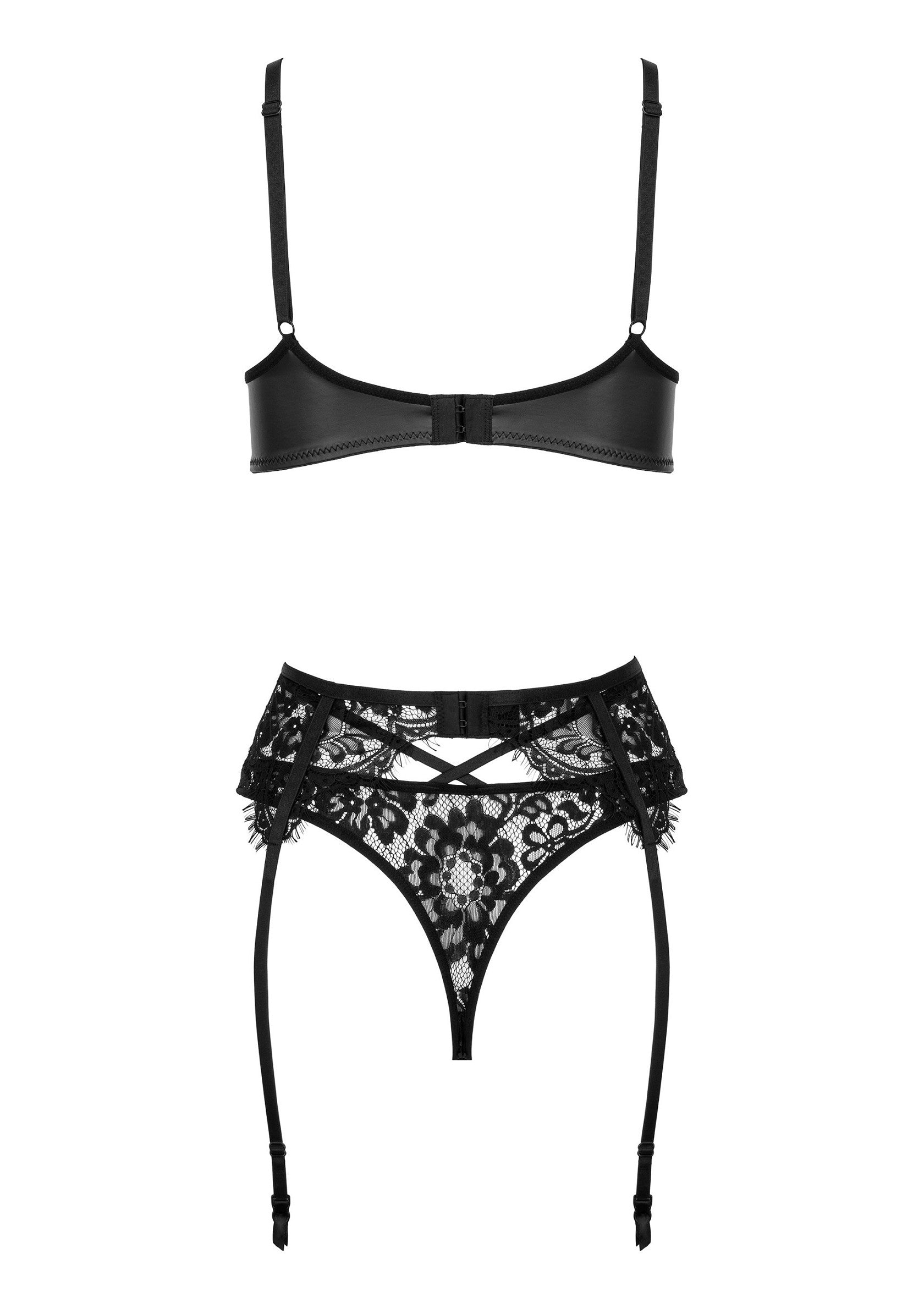 Kotek Candice 3-piece Set BLACK S/M - 1